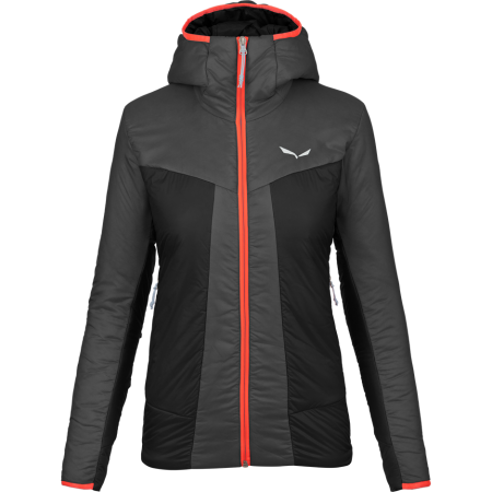 Veste femme Salewa PUEZ 2 AWP W HOOD JKT vert OmbreBlue//