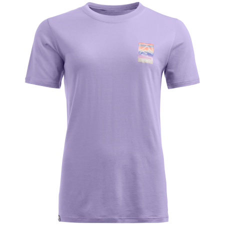 T-shirt fonctionnel femme Ortovox 140 Cool Mtn Gradient Ts violet Lush Lavender