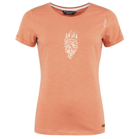 T-shirt fonctionnel femme Chillaz Gandia Pine Cone orange Apricot