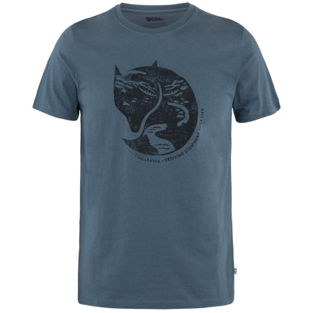 T-shirt homme Fjällräven Arctic Fox T-shirt M bleue 534_Indigo Blue