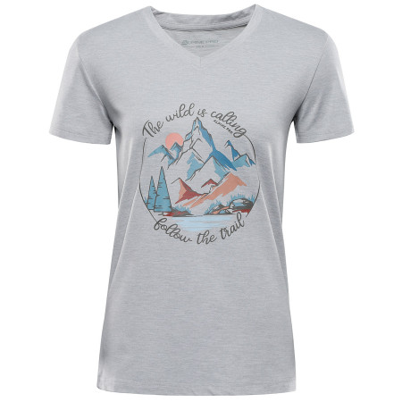 T-shirt femme Alpine Pro Grema 3 gris Grey