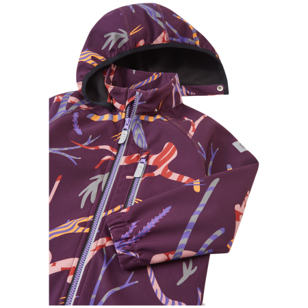 Veste softshell enfant Reima Vantti Deep Purple