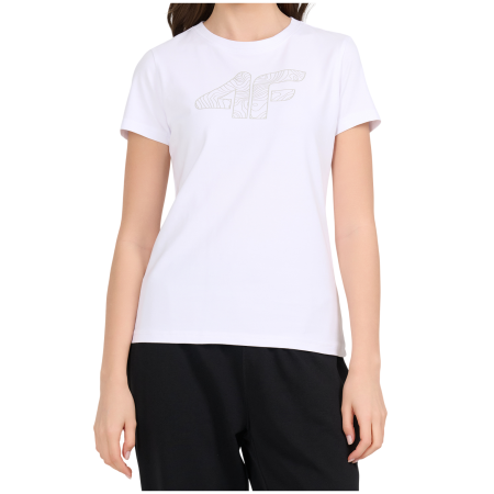 T-shirt femme 4F Tshirt F3309 blanc White