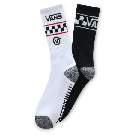 Chaussettes homme Vans Stackton Stripe Crew blanc White