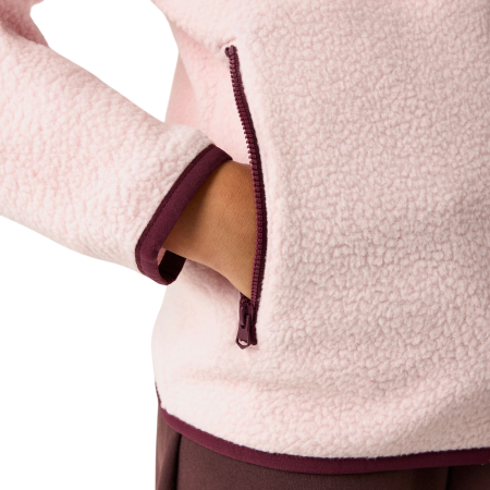 Sweat enfant Regatta Junior Frankie Warm Fleece Pink Haze/Fig