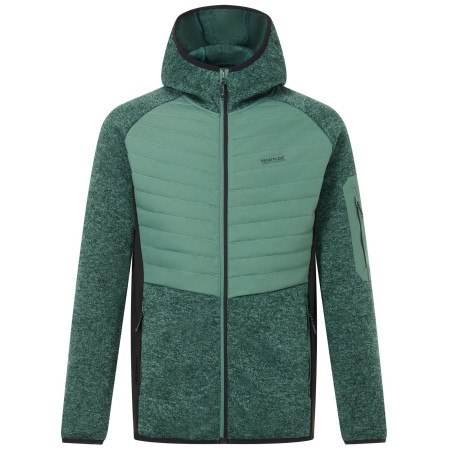 Veste hybride pour homme Regatta Newhill Hybrid vert / noir DkFrstGr/Blk