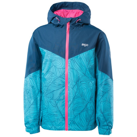 Veste enfant Bejo Junko Jrg bleu clair Giblartar Sea/Philodendron Print