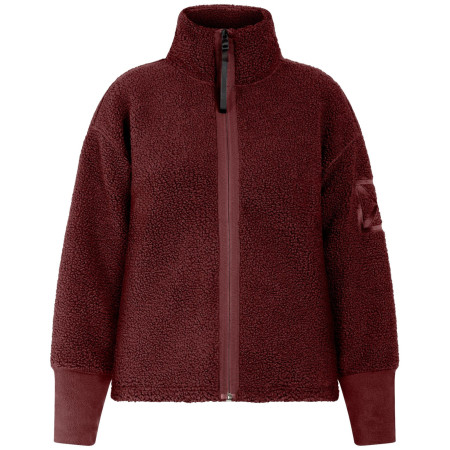 Sweat-shirt femme Didriksons Mella Wns Fz 3 bordeau Old rust