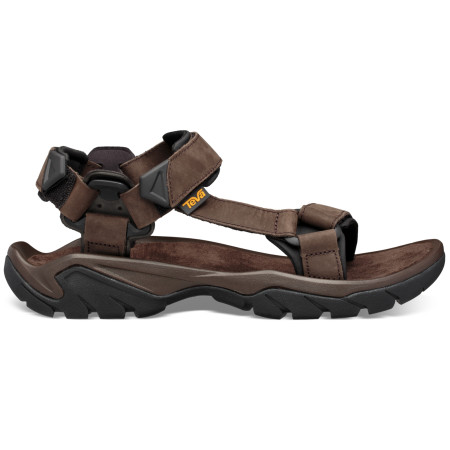 Sandales homme Teva Terra Fi 5 Leather brun TurkishCoffee