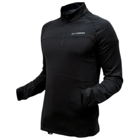 Sweatshirt fonctionnel homme Trimm CUBE noir grafit black
