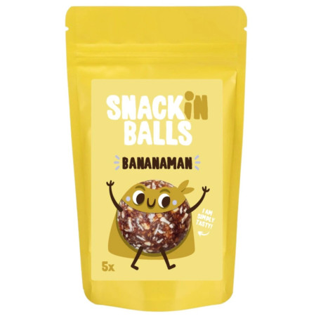 Barre energétique SNACKin BALLS Bananaman 65 g