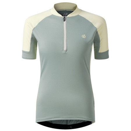 Maillot vélo femme Dare 2b Flutter Jersey vert / jaune GlacGr/WxYlw