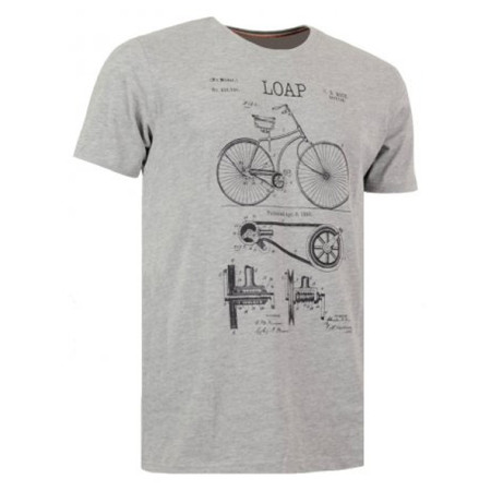 T-shirt homme Loap Angel gris foncé Darkgrey