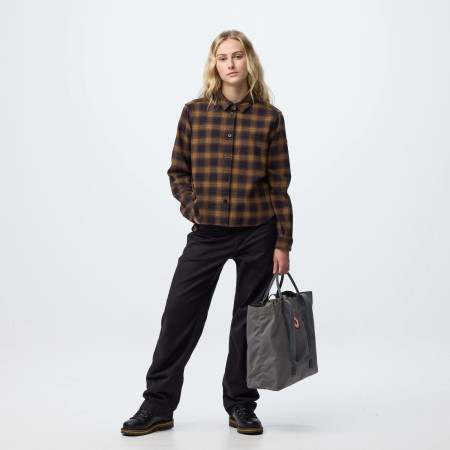Chemise femme Fjällräven Övik Boxy Flannel Shirt W