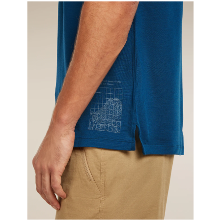 T-shirt fonctionnel homme Icebreaker Merino Blend 125 Cool-Lite™ Sphere SS Tee Beta