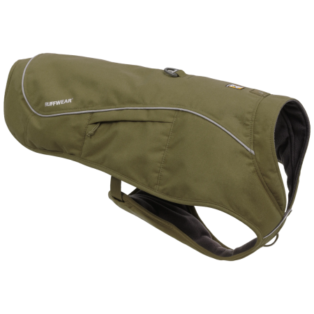 Vêtement pour chien Ruffwear Overcoat Fuse™ Insulated Vest kaki Cedar Green