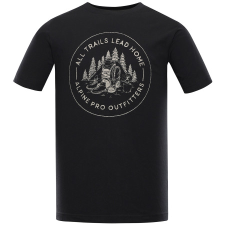 T-shirt homme Alpine Pro Lefer noir / gris black