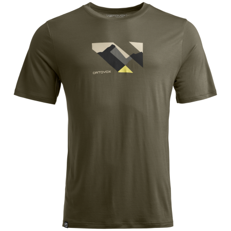 T-shirt homme Ortovox 140 Cool Landscape T-shirt