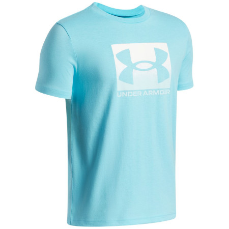 T-shirt fonctionnel enfant Under Armour UA B Boxed Sports Update SS Fresco Blue