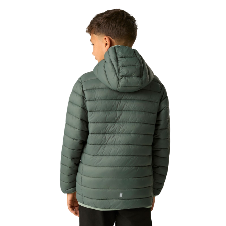 Veste d'hiver enfants Regatta Junior Hooded Marizion Dark Forrest Green