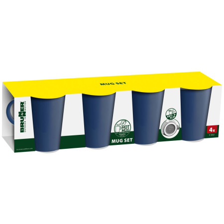 Set de tasses Brunner Mug Set ABS bleu