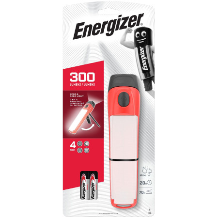 Lampe torche Energizer Fusion Work Tripod 3-in-1 rouge