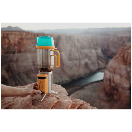Réchaud camping BioLite CampStove KettlePot Cook & Coffee Kit