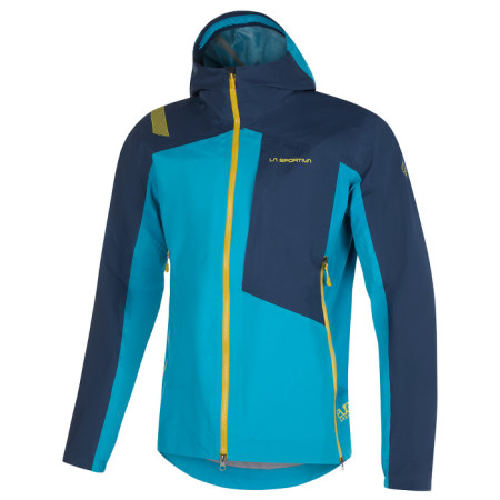 Veste homme La Sportiva Crizzle EVO Shell Jkt M bleu / bleue claire Crystal/Night Blue