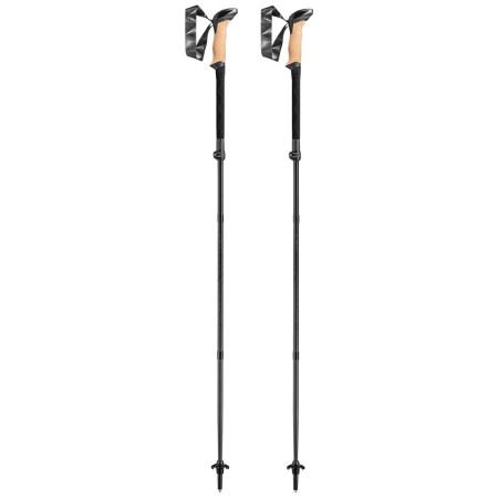Bâtons randonnée Leki Black Series FX Carbon vert black-naturalcarbon