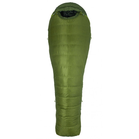 Sac de couchage en plumes Marmot Never Winter Long vert foncé Cilantro/VertBoise