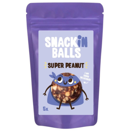 Barre energétique SNACKin BALLS Super Peanut 65 g