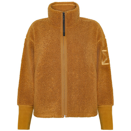 Sweat-shirt femme Didriksons Mella Wns Fz 3 orange Spice Brown