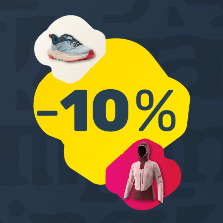 -10 % de réduction sur toutes les chaussures et vestes | il suffit d'entrer le code bubo10