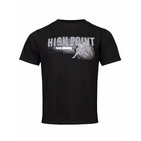 T-shirt homme High Point Dream T-Shirt noir / blanc Black