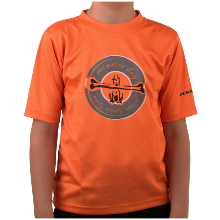 Maillot cyclisme enfant Axon Monster JR orange