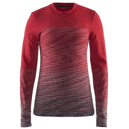 T-shirt fonctionnel femme Craft Wool Comfort rouge