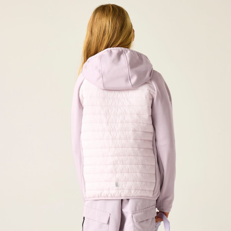 Veste enfant Regatta Junior Andreson Hybrid PowLilPinHze