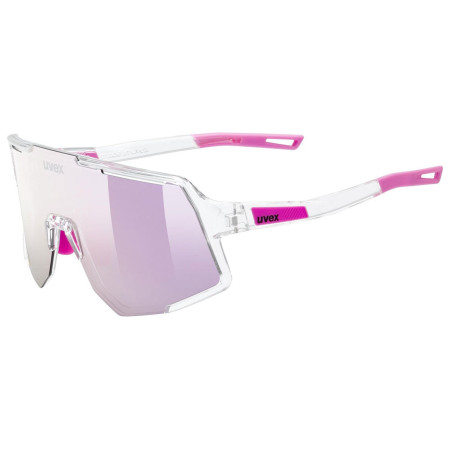 Lunettes soleil Uvex Sequenze rose clair CLEAR / MIR.PINK