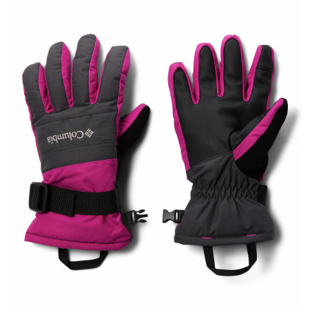 Gants enfant Columbia Youth Whirlibird™ II Glove noir / rose Shark, Wild Fuchsia