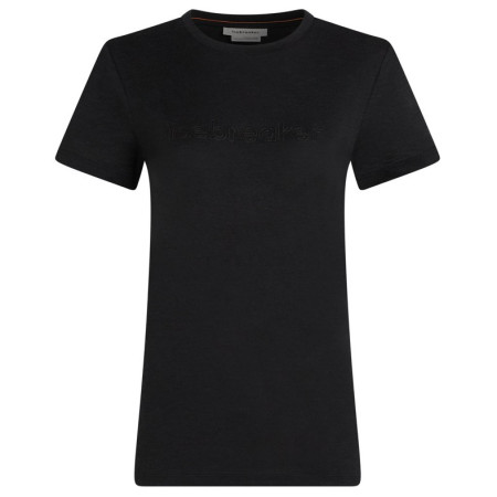T-shirt fonctionnel femme Icebreaker Women M 150 Tech Lite SS Tee IBStitchlin noir Black