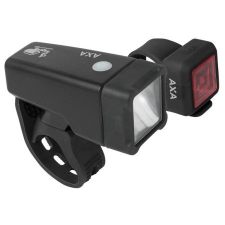 Feu avant/arrière AXA Niteline T1 vert