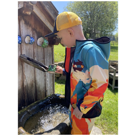 Veste softshell enfant WAMU Mountain Bike