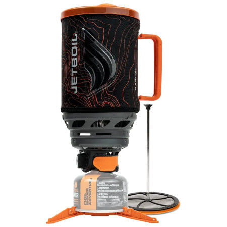 Réchaud Jet Boil Flash 1.8L JavaKit noir / orange