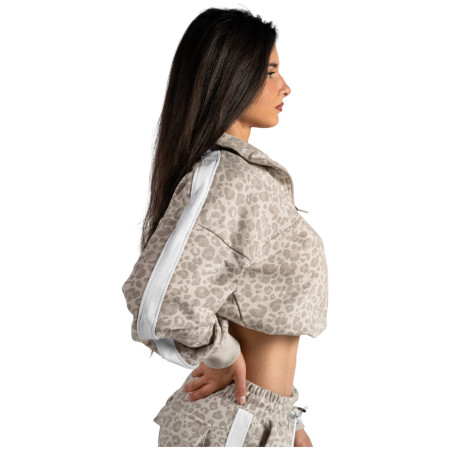 Sweat-shirt femme Nebbia Half-Zip Leopard Sweatshirt Primal
