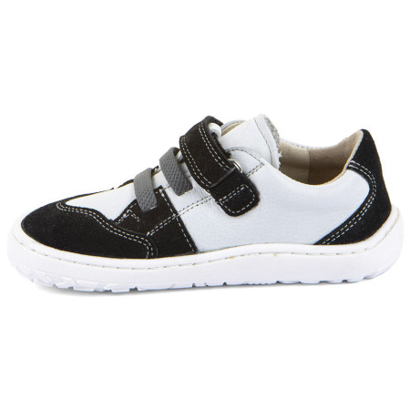 Baskets pour enfant Frodo Barefoot river White/Black