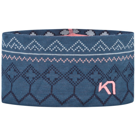 Bandeau femme Kari Traa Perle Headband bleu foncé Sail