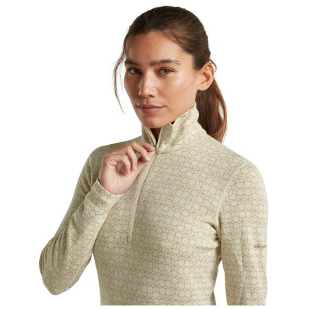 T-shirt fonctionnel femme Icebreaker Women M 260 Tech Vertex LS HZ AlpGeo