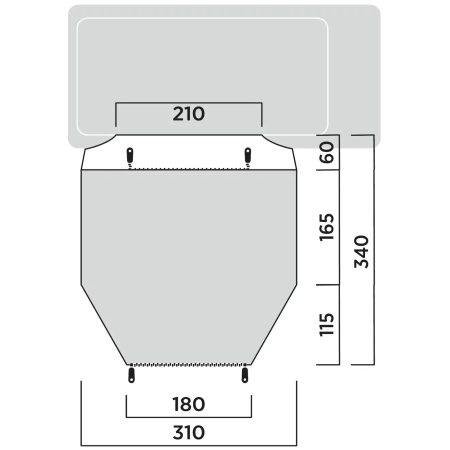 Tente caravane Easy Camp Eidfjord II.