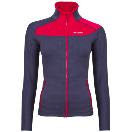 Sweat-shirt femme High Point Cascade Lady Sweatshirt bleu / rouge Red/Blue
