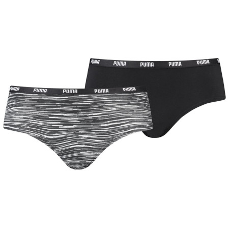 Culotte femme Puma Women Printer Hipster 2P vert black